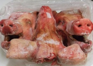 Замрзнуто свињско месо