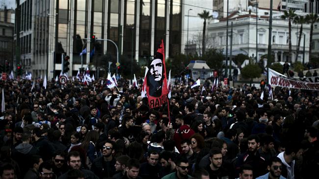Протести у Грчкој